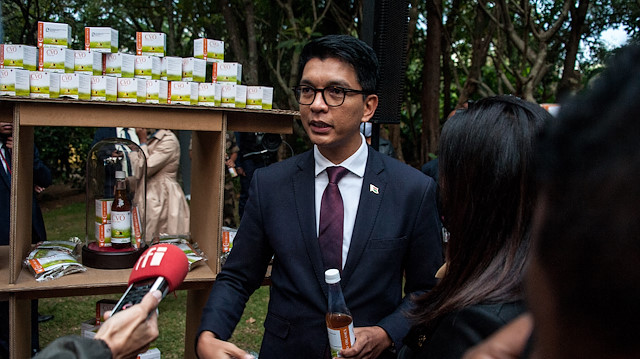 President of Madagascar Andry Rajoelina 