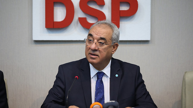 DSP Genel Başkanı Önder Aksakal.