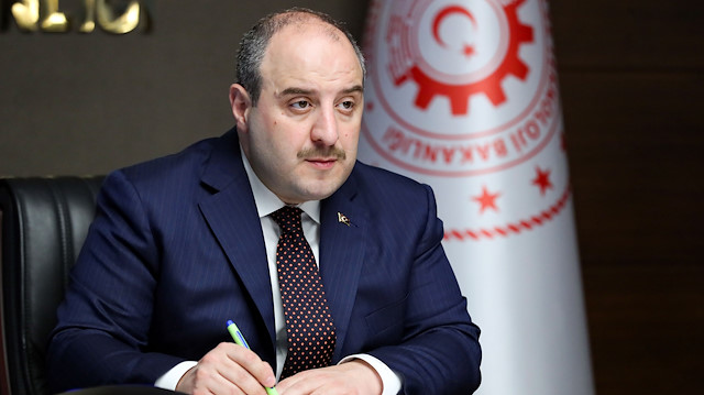 Turkish Industry and Technology Minister Mustafa Varank 
