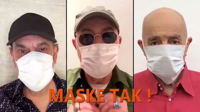 Sağlık Bakanı Koca, MFÖnün Maske tak şarkısını paylaştı
