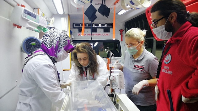Ambulans uçağı, bu kez metabolik hastalığı bulunan 10 günlük Aybi bebek ve ameliyat olması gereken 10 yaşındaki Selim Eğer için havalandı.