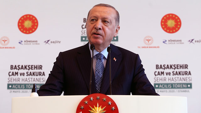 Cumhurbaşkanı Erdoğan Çam ve Sakura Hastanesi'nin açılışını gerçekleştirdi: Salgınla mücadelede kritik rol oynayacak