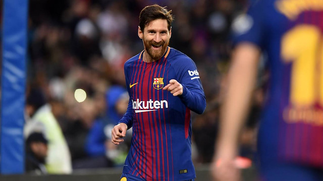 Barcelona'nın dünyaca ünlü yıldızı Lionel Messi
