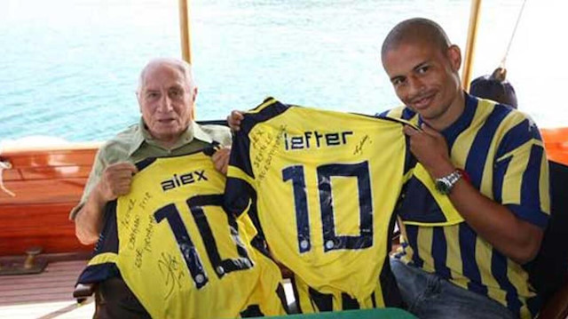 Fenerbahçe'nin iki efsanesi Lefter ve Alex