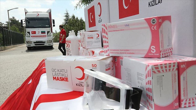 الهلال الأحمر التركي يرسل مساعدات طبية إلى طاجيكستان