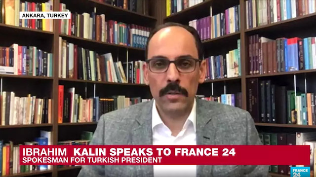 Cumhurbaşkanlığı Sözcüsü İbrahim Kalın Fransız televizyonuna konuştu. 
