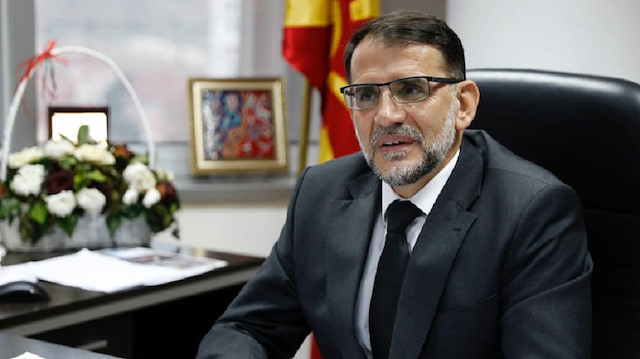Kuzey Makedonya Anayasa Mahkemesi Başkanı Başkanı Saih Murat
