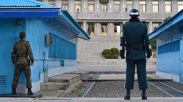 
Kuzey Kore Güney Kore Sınırı.
