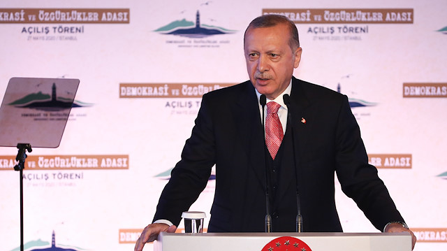Turkey inaugurates Democracy and Liberties Island