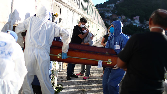 Brezilya'da hayatını kaybedenlerin sayısı artıyor.