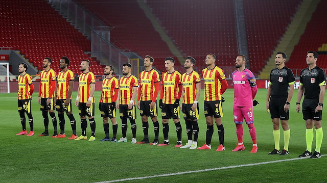 Sarı-kırmızılılar Süper Lig'de 8. sırada yer alıyor.
