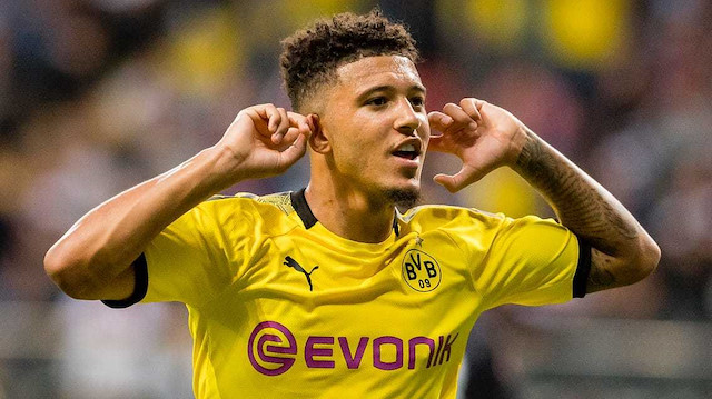 Jadon Sancho bu sezon 39 maçta 20 gol ve 20 asistle oynadı.