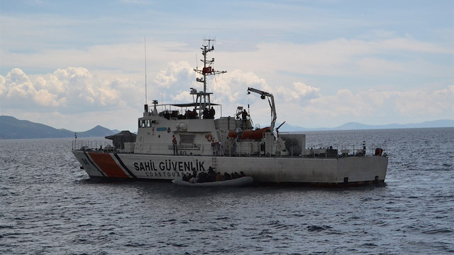 خفر السواحل التركي ينقذ 45 طالب لجوء قبالة سواحل إزمير