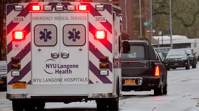 An ambulance in New York City