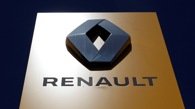 File photo: A logo of Renault carmaker