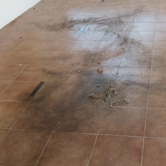 Güney Kıbrıs’taki Köprülü Camisi’ne gerçekleştirilen saldırının izleri silindi