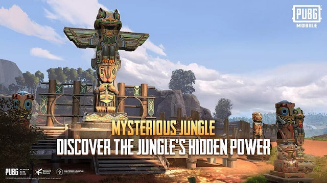 Poster of PUBG Mobile's new 'Mysterious Jungle' mode