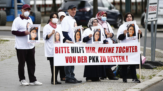 Mother protests for daughter kidnapped by PKK in Germany

