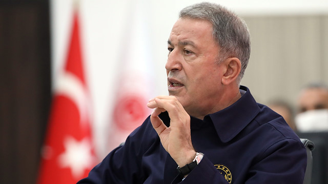 Turkish National Defense Minister Hulusi Akar