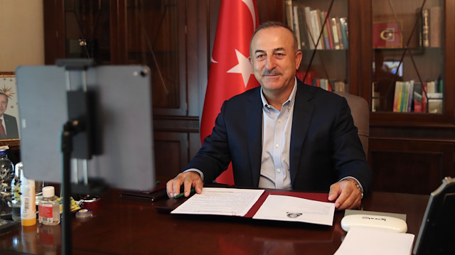 Dışişleri Bakanı Mevlüt Çavuşoğlu açıklama yaptı.