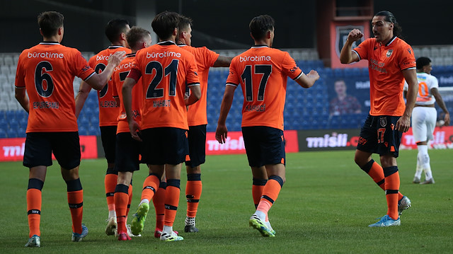 Başakşehir, Alanyaspor'la karşılaştığı maçtan 2-0'lık galibiyetle ayrıldı.