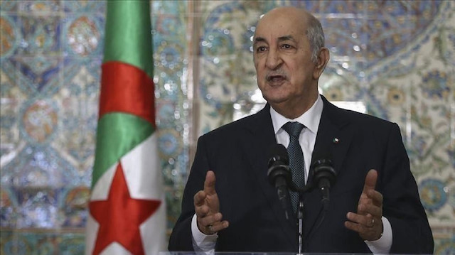 تبون يعلن استعداد الجزائر للمساعدة في التوصل لحل سياسي بليبيا