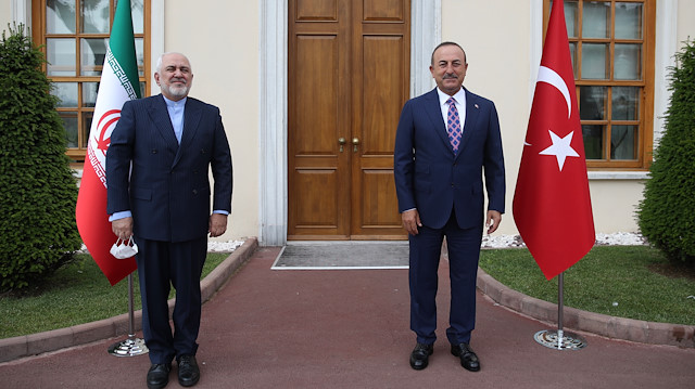 İran Dışişleri Bakanı Cevad Zarif - Dışişleri Bakanı Mevlüt Çavuşoğlu