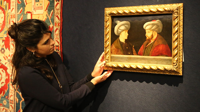 Fatih'in tablosu 400-600 bin sterlin arasında açık artırmaya sunulacak. 