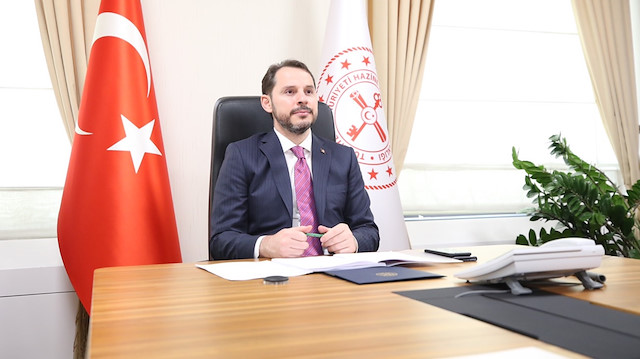 Hazine ve Maliye Bakanı Berat Albayrak açıklama yaptı.