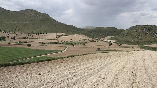 Atıl durumdaki 2 milyon 200 bin metrekare arazide tarımsal üretim başladı.