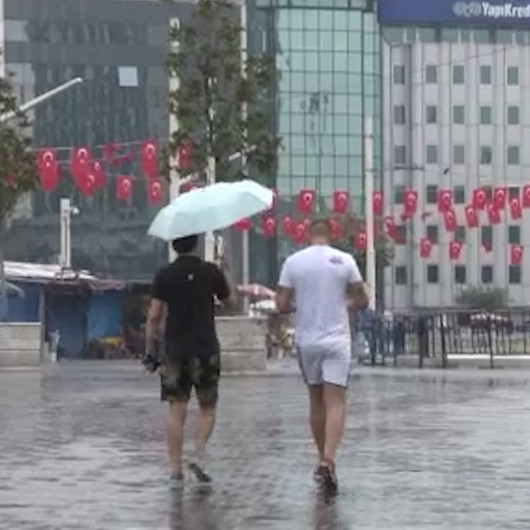 İstanbul’da yağmur etkili oluyor