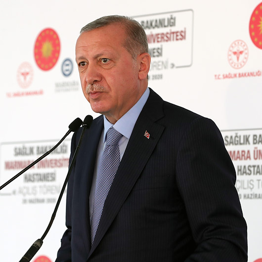 Cumhurbaşkanı Erdoğan: Temizlik, maske, mesafe kurallarına uymamak kul hakkına girmektedir