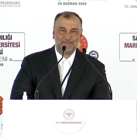Murat Ülker, kayınpederinin ismi verilen Prof. Dr. Asaf Ataseven Hastanesinin açılışında konuştu