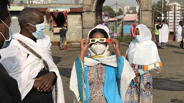 Ethiopians marvel at once-in-decades solar eclipse