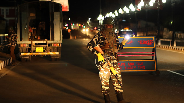 File photo: Night curfew imposed in Kashmir

