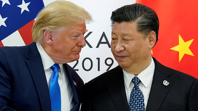 U.S. President Donald Trump meets with China's President Xi Jinping 