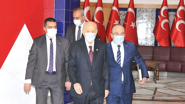 MHP lideri Bahçeli başkanlığında önceki gün toplanan MYK’da koronavirüs önlemleri dikkati çekti.