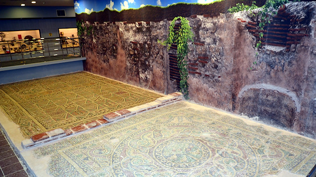 متحف "أماسيا" يعرض لوحات فسيفساء تعود للفترة الرومانية