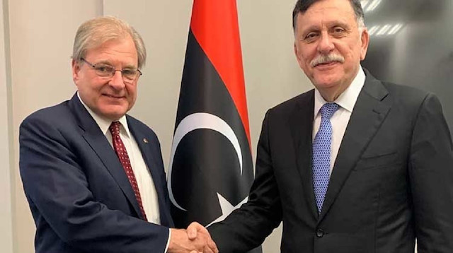 Libya's Sarraj meets AFRICOM commander