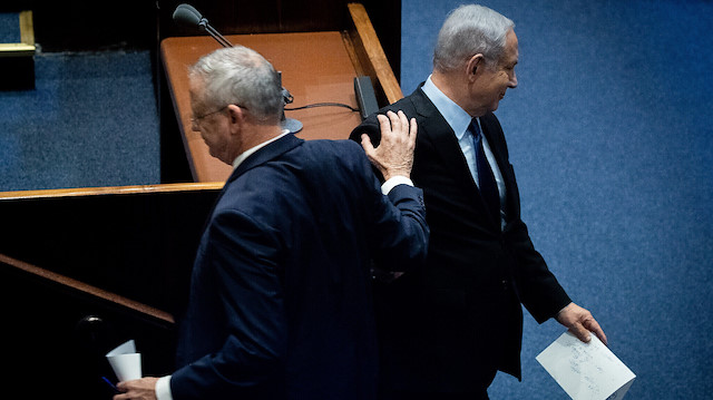 Netanyahu'dan Gantz'a sunduğu öneri basına sızdı: İki seçenek sundu