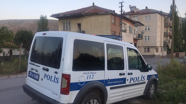 Kayseri'de vahşi cinayetin işlendiği ev...