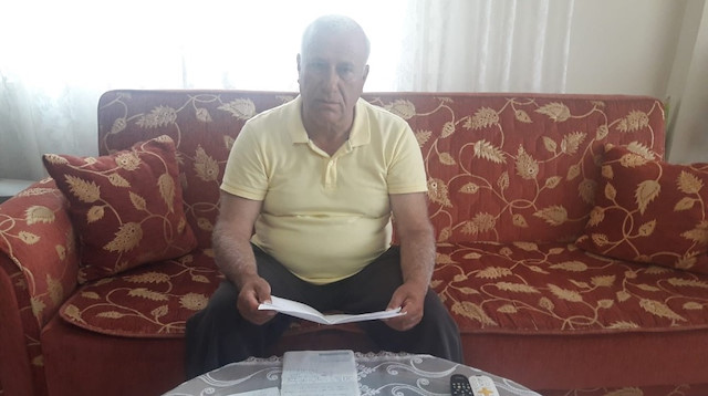 60 yaşındaki emekli astsubay Burhan Yılmaz