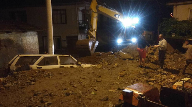 Bursa'daki sel felaketi