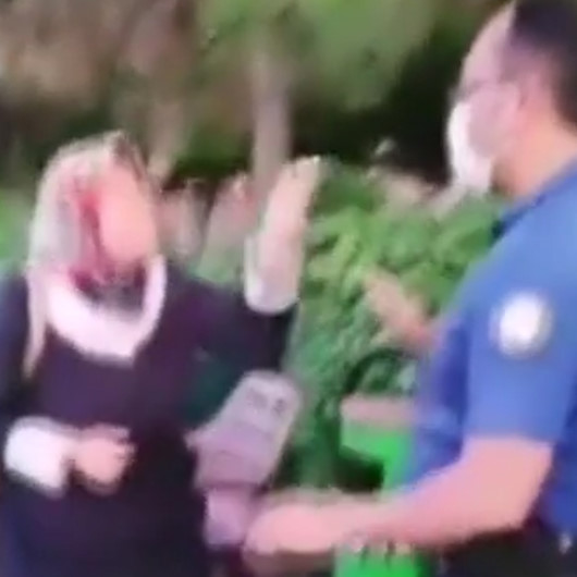 Maske uyarısı sonrası polisi çileden çıkardı