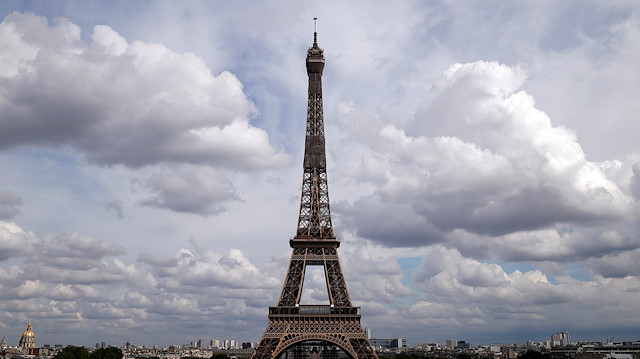 A general view shows the Eiffel Tower as she gets ready to re-open to the public following the coronavirus outbreak, in Paris, France, June 17, 2020