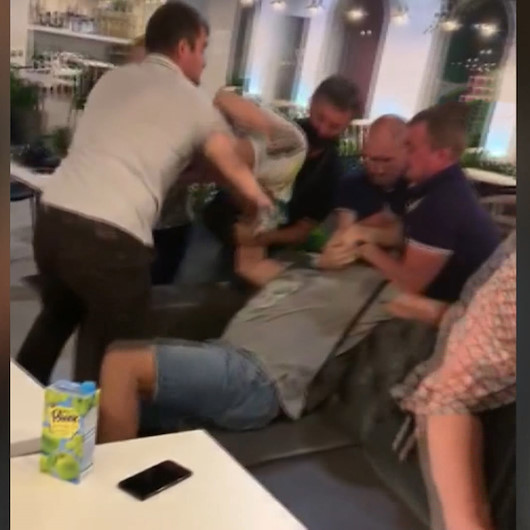 Ukraynada Türk babanın yaşadıkları kamerada: Çocuğunu zorla elinden aldılar