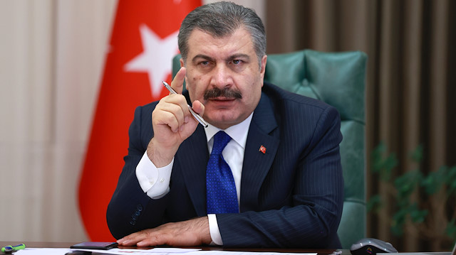 Turkish Health Minister Fahrettin Koca  