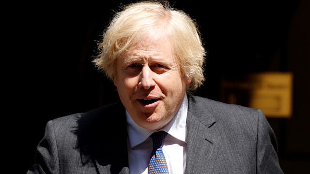 FILE PHOTO: Britain's Prime Minister Boris Johnson leaves Downing Street in London, Britain, June 24, 2020. REUTERS/John Sibley/File Photo

