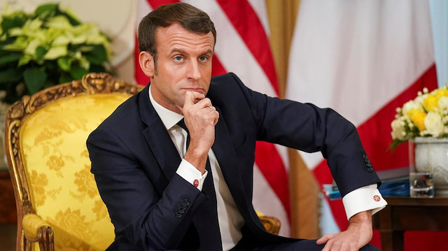 Fransa Cumhurbaşkanı Macron.