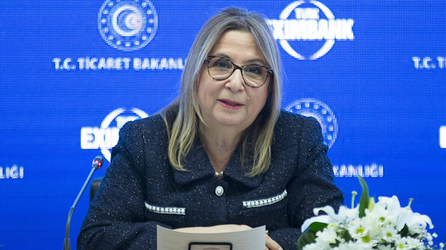 Turkey’s trade minister Ruhsar Pekcan 